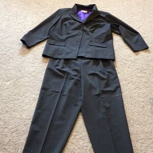 Women's Black Suit Set